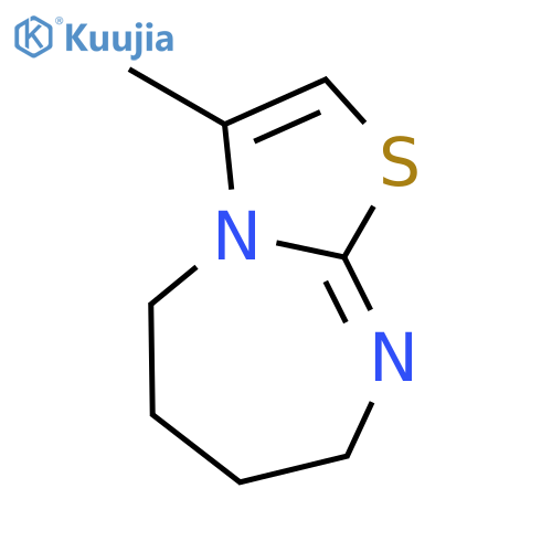 Thiazolo[3,2-a][1,3]diazepine,5,6,7,8-tetrahydro-3-methyl-, hydrochloride (1:1) structure