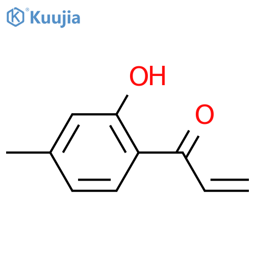 1-(2-hydroxy-4-methylphenyl)prop-2-en-1-one structure