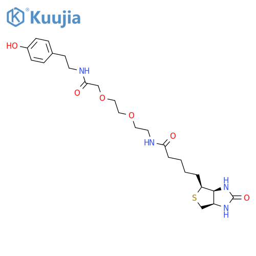 Biotin-AEEA-Tyramide structure