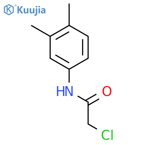 N-(Chloroacetyl)-3,4-dimethylaniline structure