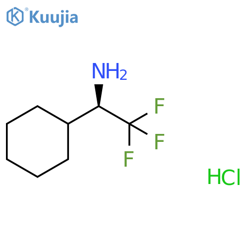Cyclohexanemethanamine, α-(trifluoromethyl)-, hydrochloride (1:1), (αR)- structure