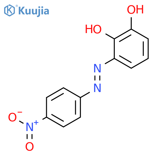 4-(4-Nitrophenylazo)-catechol structure