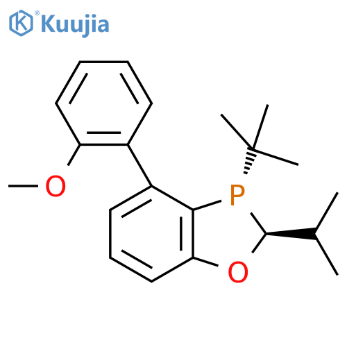 (2S,3S)-3-(tert-Butyl)-2-isopropyl-4-(2-methoxyphenyl)-2,3-dihydrobenzo[d][1,3]oxaphosphole structure