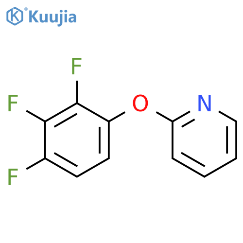 Pyridine, 2-(2,3,4-trifluorophenoxy)- structure