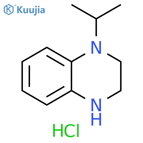 1-Isopropyl-1,2,3,4-tetrahydroquinoxaline dihydrochloride structure