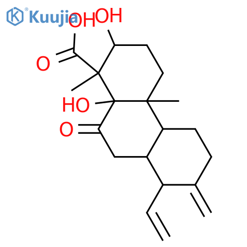 3,5,6-Trihydroxy-13(17),15-cleistanthadien-19-oic acid; (3α,5α,6β,14β)-form, 6-Ketone structure