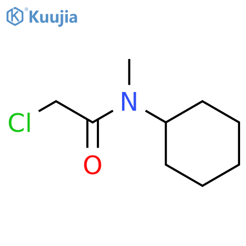 2-Chloro-N-cyclohexyl-N-methylacetamide structure