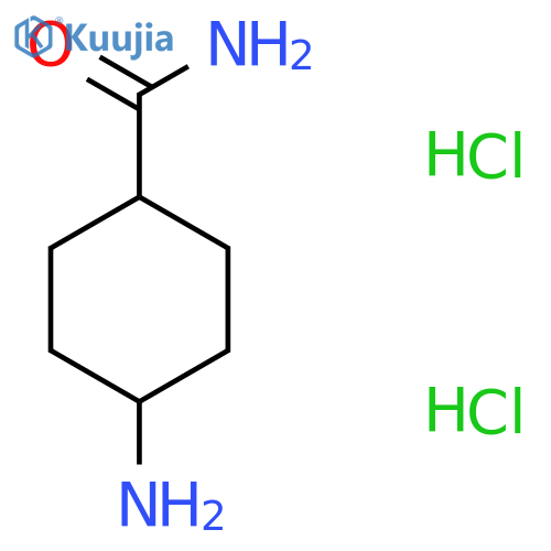 rac-(1s,4s)-4-aminocyclohexane-1-carboxamide dihydrochloride, cis structure