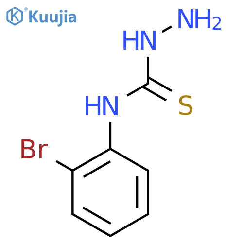 4-(o-Bromophenyl)thiosemicarbazide structure