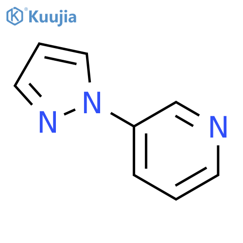 3-(1H-pyrazol-1-yl)pyridine structure