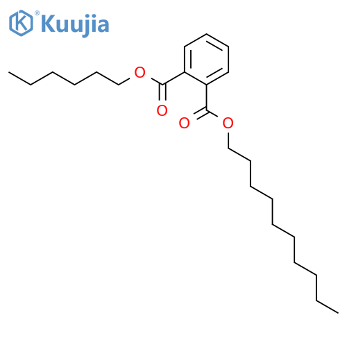 Decyl Hexyl Phthalate structure