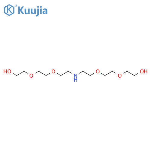 3,6,12,15-Tetraoxa-9-azaheptadecane-1,17-diol structure