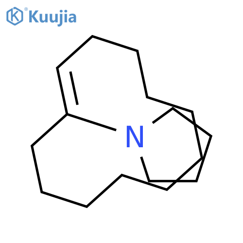 Pyrrolidine, 1-(1-cyclododecen-1-yl)- structure