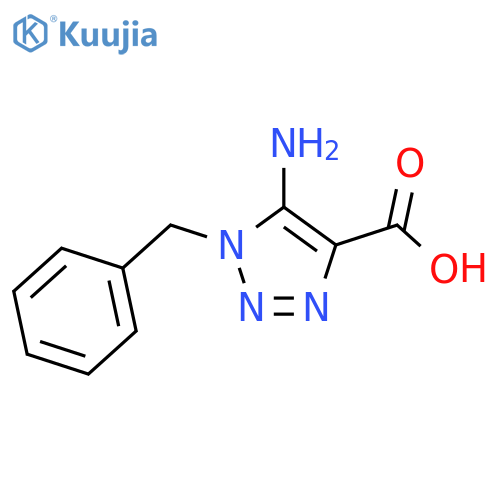 5-amino-1-benzyl-1H-1,2,3-triazole-4-carboxylic Acid structure