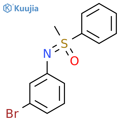 S-Methyl-S-phenyl-N-(3-bromophenyl)sulfoximide structure