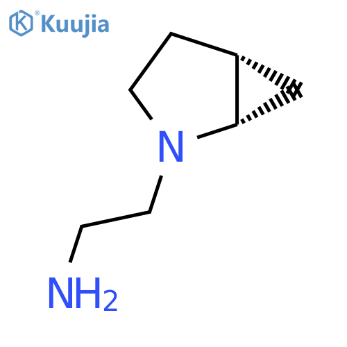 2-[(1S,5R)-2-Azabicyclo[3.1.0]hexan-2-yl]ethanamine structure