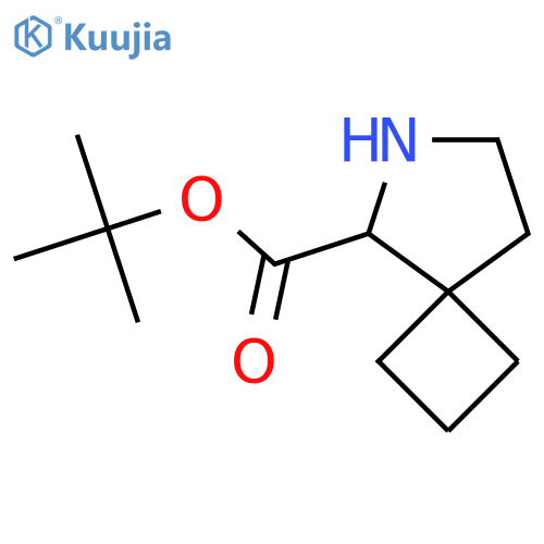 tert-butyl 6-azaspiro3.4octane-5-carboxylate structure