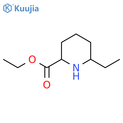 Ethyl 6-ethylpiperidine-2-carboxylate structure