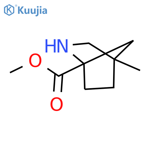 methyl 4-methyl-2-azabicyclo2.2.1heptane-1-carboxylate structure