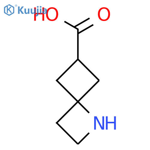 (4r,6r)-1-azaspiro3.3heptane-6-carboxylic acid structure