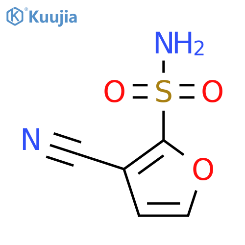 3-Cyanofuran-2-sulfonamide structure