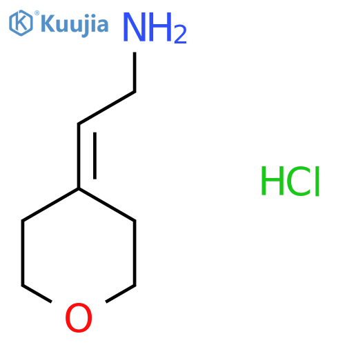 2-(Oxan-4-ylidene)ethan-1-amine hydrochloride structure