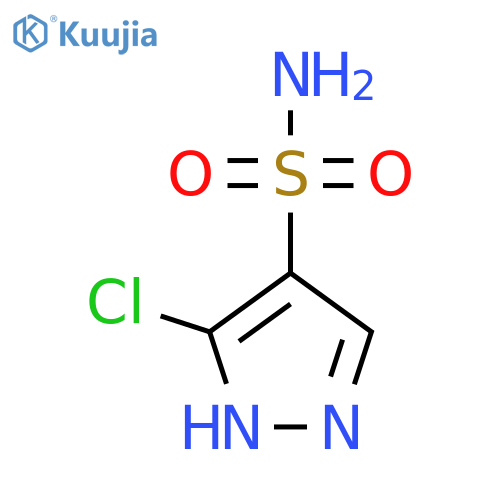 3-chloro-1H-pyrazole-4-sulfonamide structure