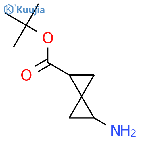 tert-butyl 4-aminospiro2.2pentane-1-carboxylate structure
