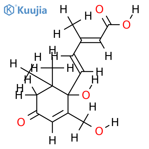 (+)-7'-hydroxyABA structure