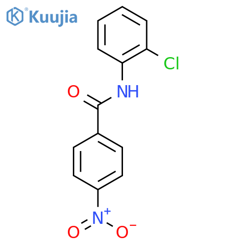 Benzamide,N-(2-chlorophenyl)-4-nitro- structure