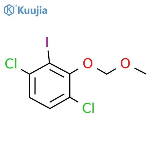 1,4-Dichloro-2-iodo-3-(methoxymethoxy)benzene structure