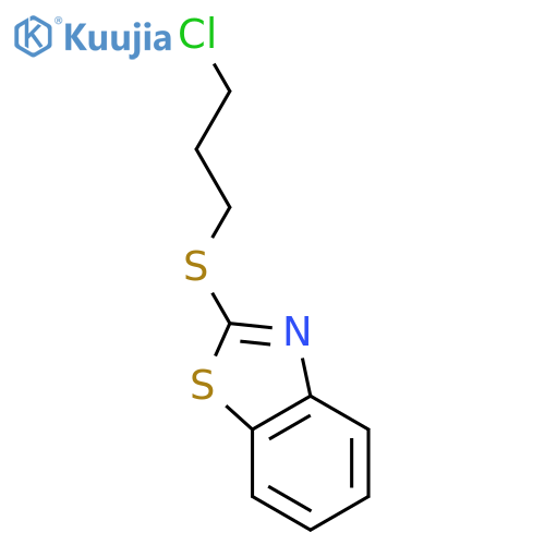 2-(3-Chloropropyl)sulfanyl-1,3-benzothiazole structure
