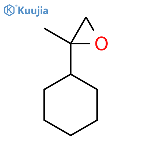 2-cyclohexyl-2-methyloxirane structure