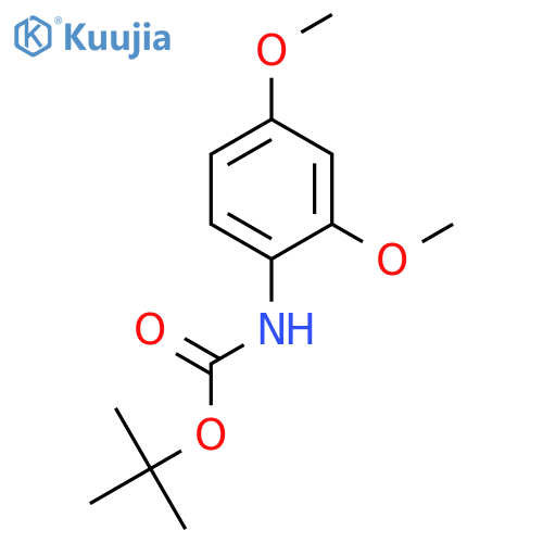 tert-butyl 2,4-dimethoxyphenylcarbamate structure