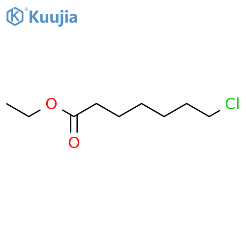 Heptanoic acid, 7-chloro-, ethyl ester structure