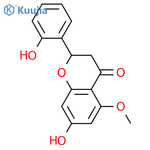 2',5,7-Trihydroxyflavanone; (S)-form, 5-Me ether structure