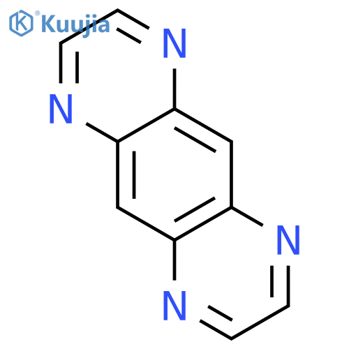 Pyrazino[2,3-g]quinoxaline structure