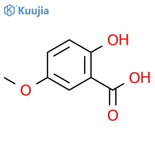 5-Methoxysalicylic acid structure