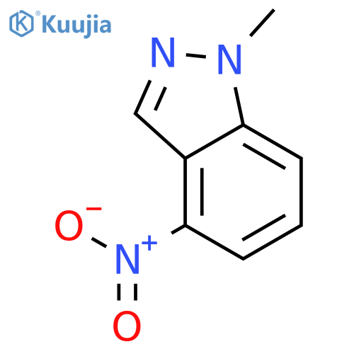 1-methyl-4-nitro-indazole structure