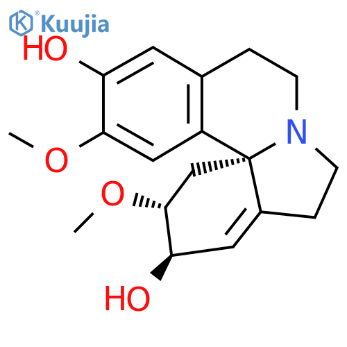 Erythrinan-2,16-diol,1,6-didehydro-3,15-dimethoxy-, (2a,3b)- (9CI) structure