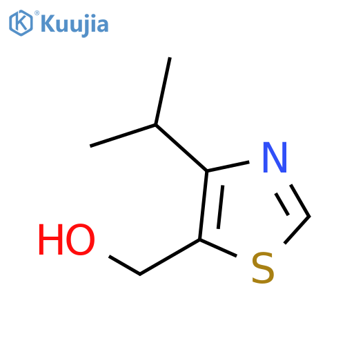 5-Thiazolemethanol,4-(1-methylethyl)- structure