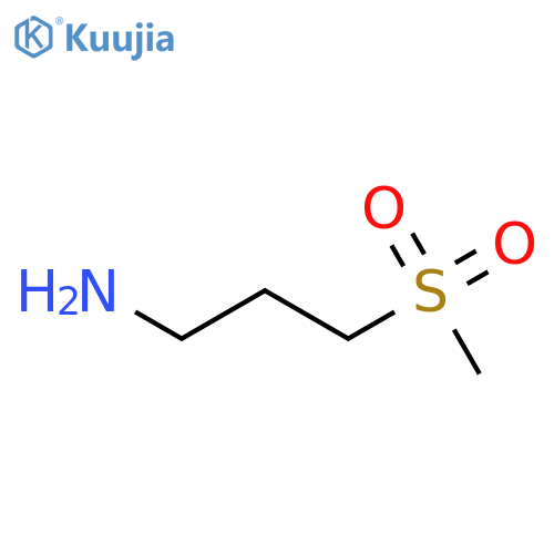 1-Propanamine,3-(methylsulfonyl)- structure