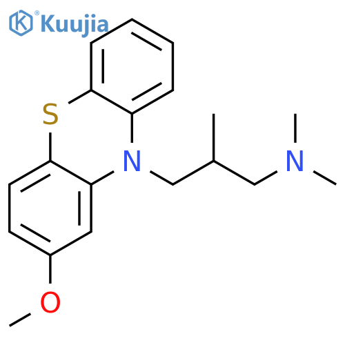 Dextro Mepromazine Maleate structure