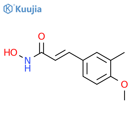 2-Propenamide,N-hydroxy-3-(4-methoxy-3-methylphenyl)- structure