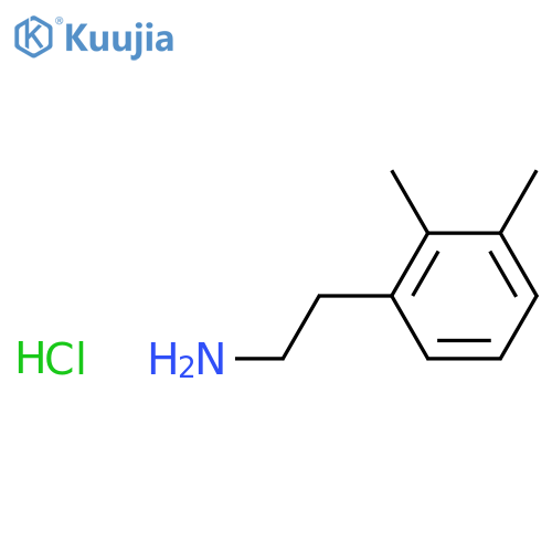 2-(2,3-dimethylphenyl)ethan-1-amine hydrochloride structure