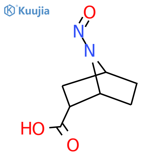 7-nitroso-7-azabicyclo2.2.1heptane-2-carboxylic acid structure