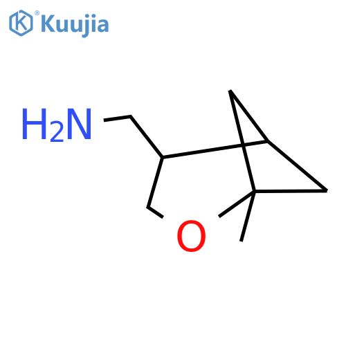 1-{1-methyl-2-oxabicyclo3.1.1heptan-4-yl}methanamine structure