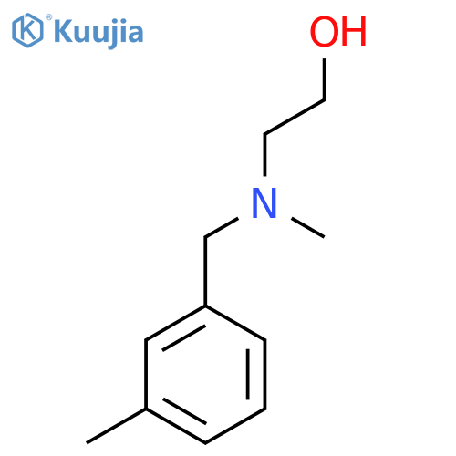 2-[Methyl-(3-methyl-benzyl)-amino]-ethanol structure