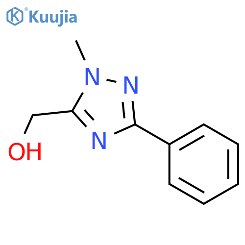 1H-1,2,4-Triazole-5-methanol, 1-methyl-3-phenyl- structure