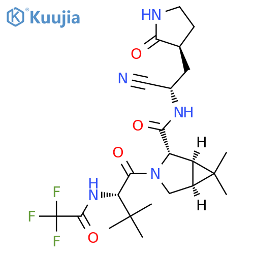 Nirmatrelvir structure